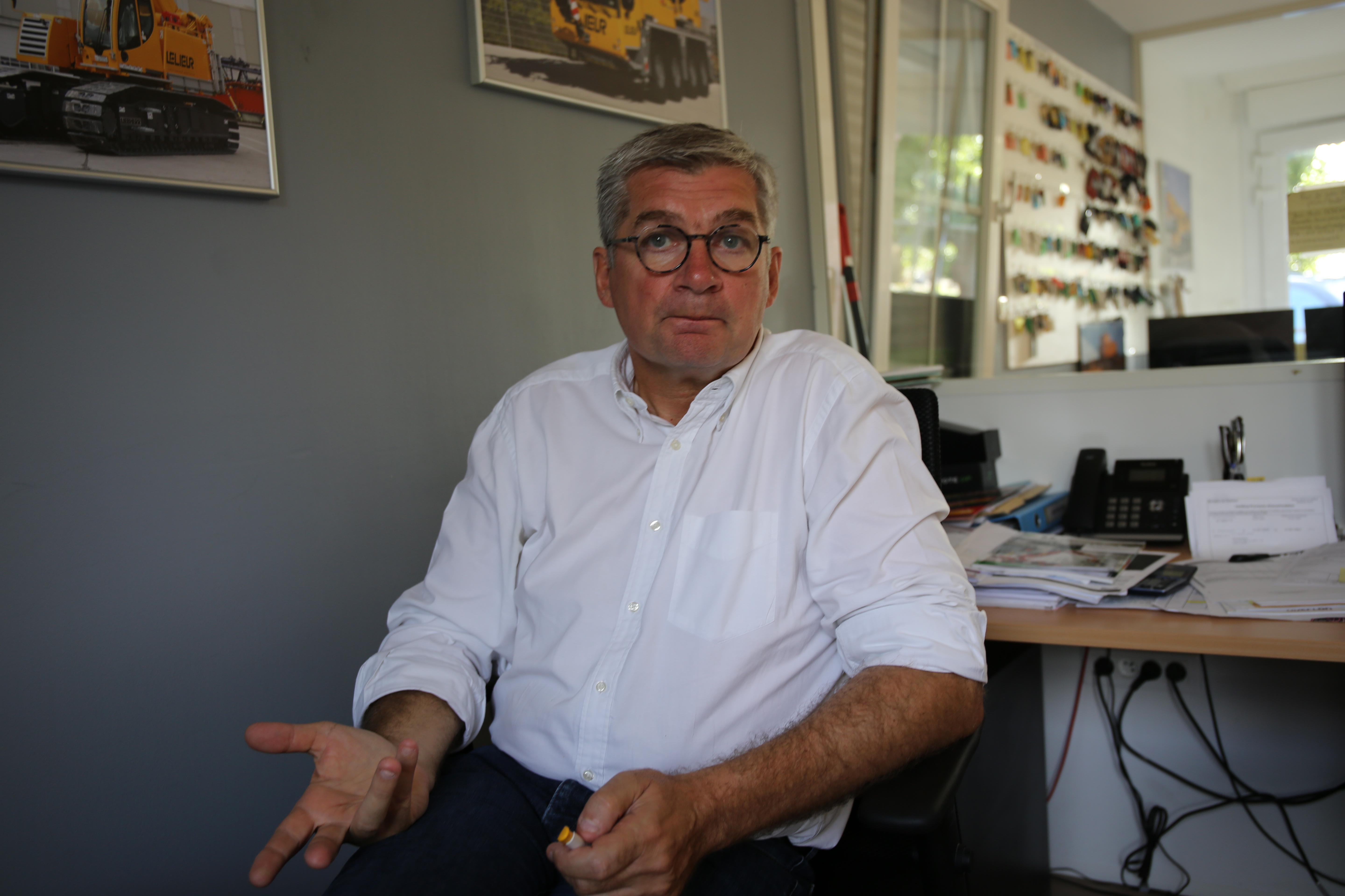 Eric Lelieur, élu président du Medef littoral Pas-de-Calais