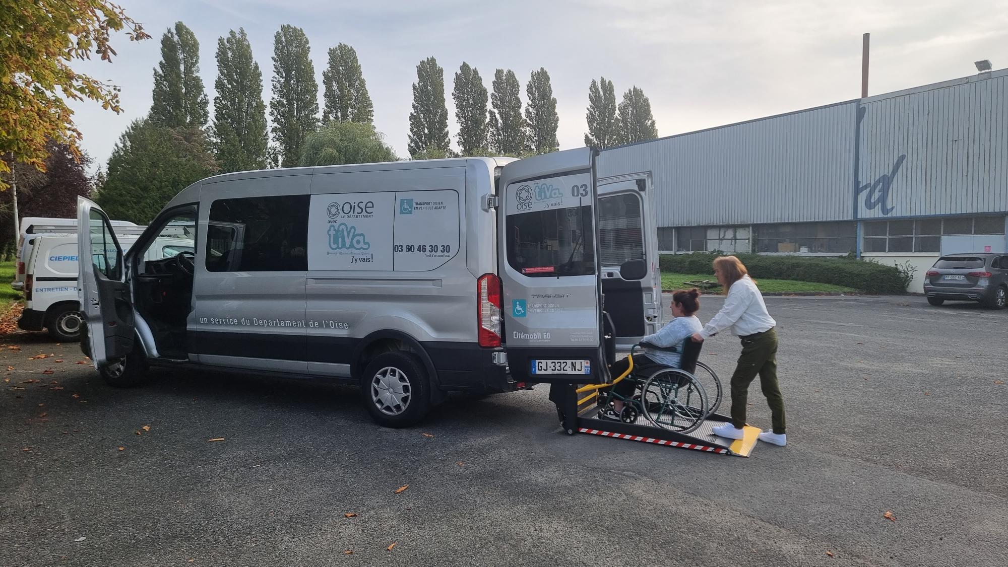 Handicap : dans l’Oise, MyMobility assure un transport porte-à-porte 