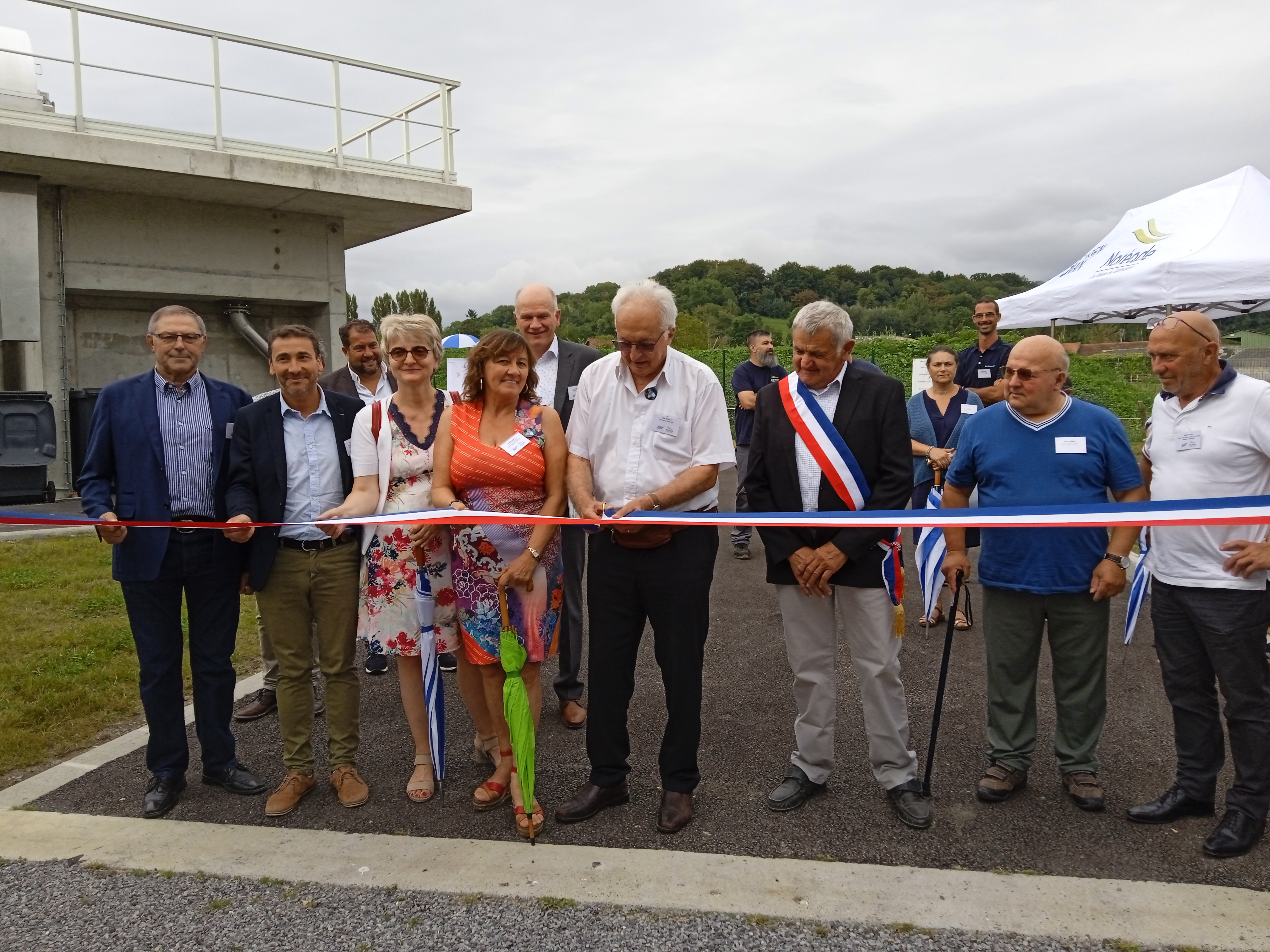 La station d’épuration communale de Guny a été inaugurée 