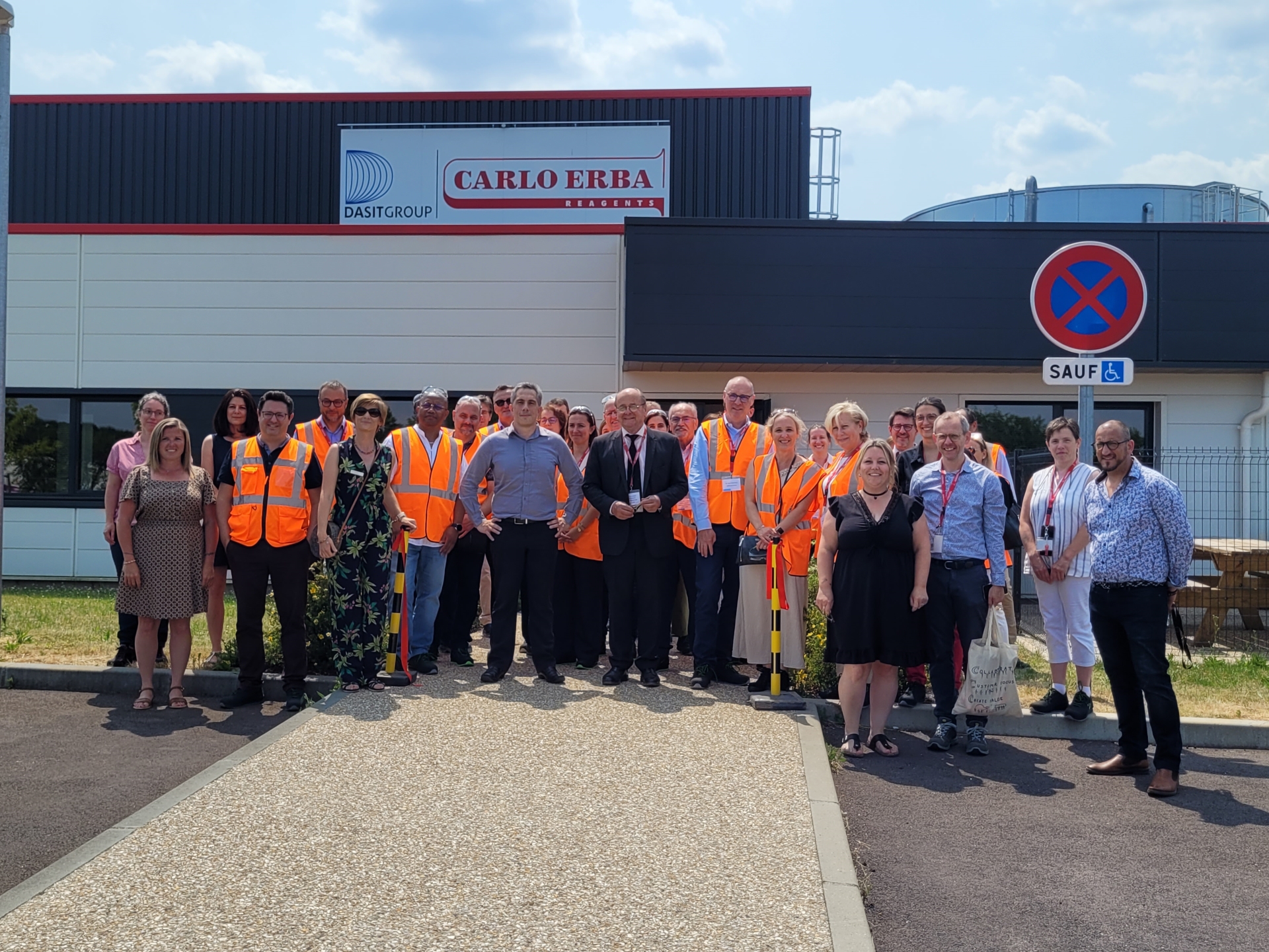 Heudebouville : Carlo Erba Reagents inaugure son centre logistique