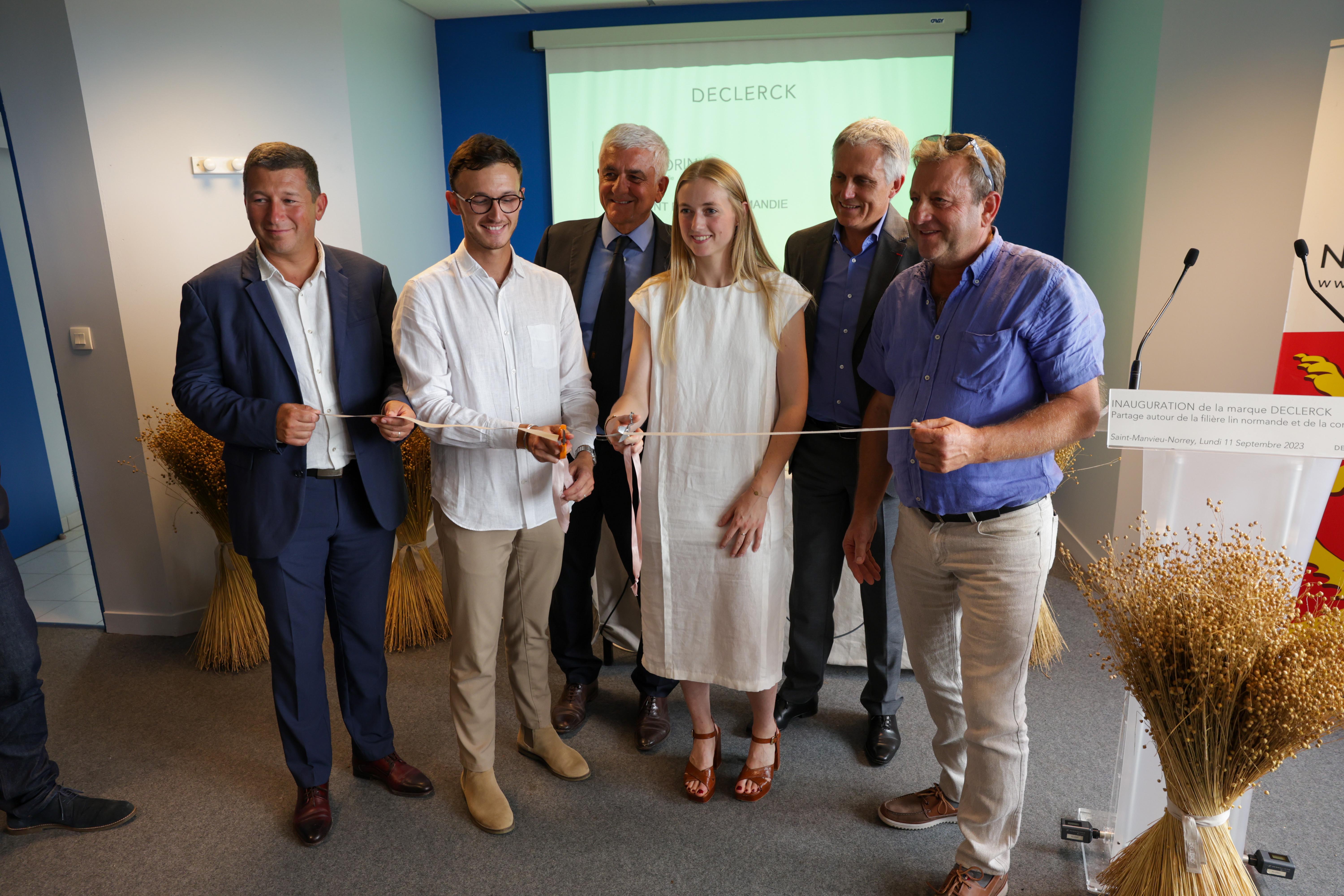 Declerck, une nouvelle marque de vêtements en lin 100% normand