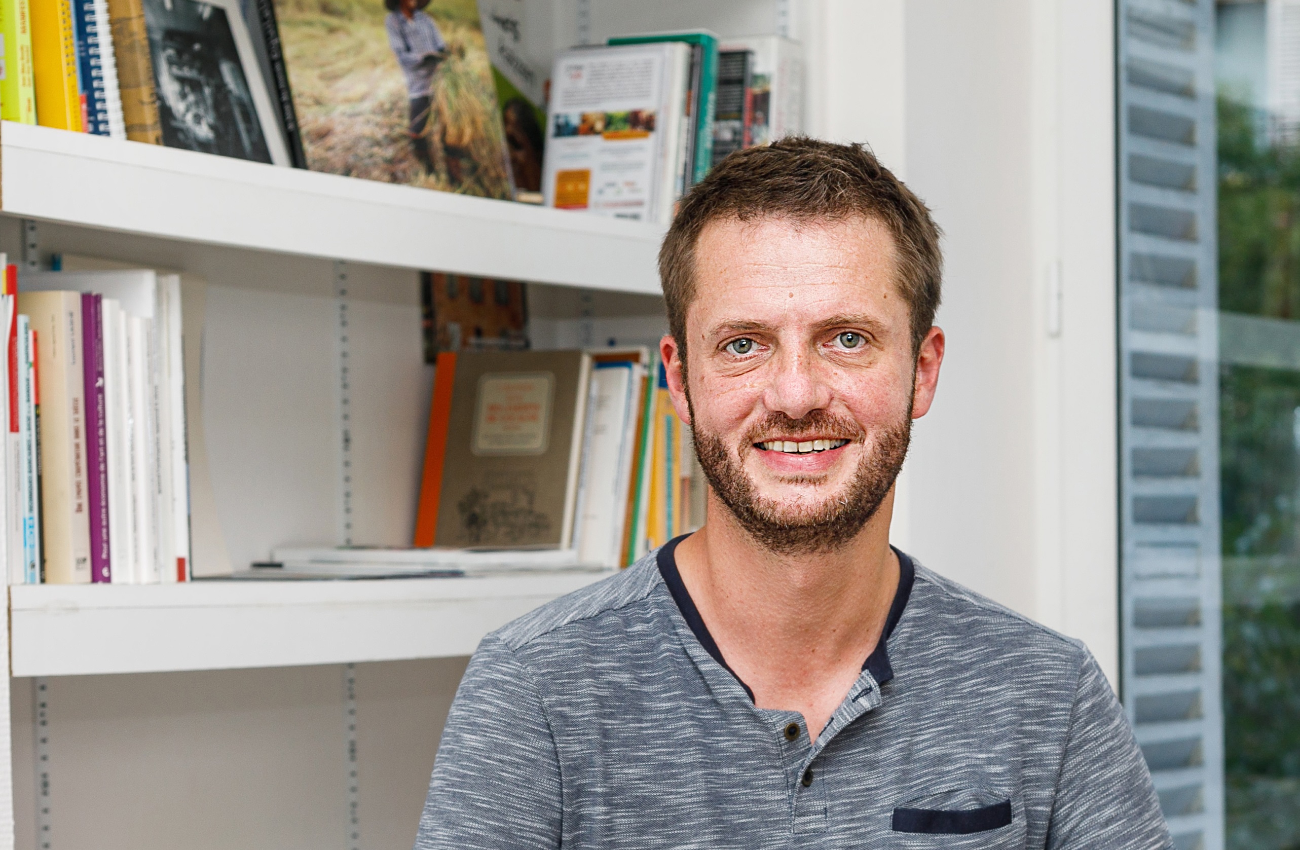 Olivier Guillembet, banquier pour La Nef en Alsace-Lorraine