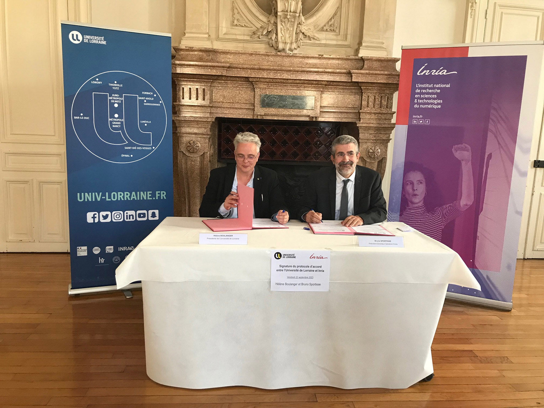 L’Inria et l’Université de Lorraine renforcent leur collaboration