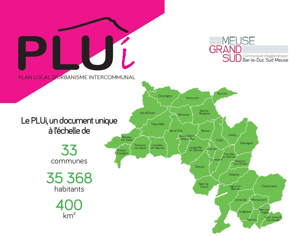 Réunions publiques d’information du PLUI/RLPI jusqu’au 29 septembre 