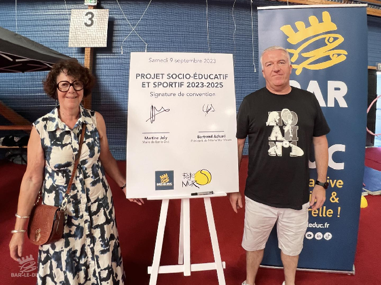 Signature de convention «Projet socio-éducatif et sportif 2023-2025»