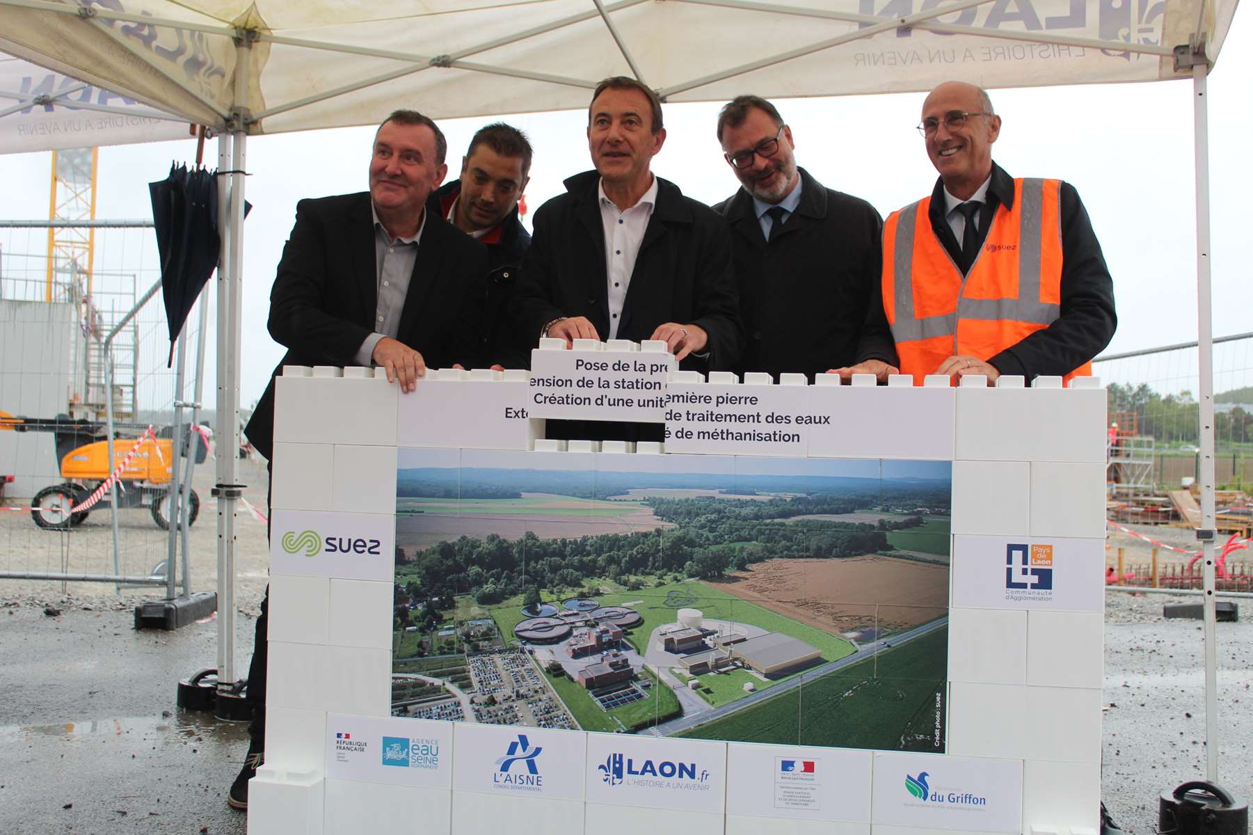 Laon : les travaux d’extension de la station d’épuration débutent