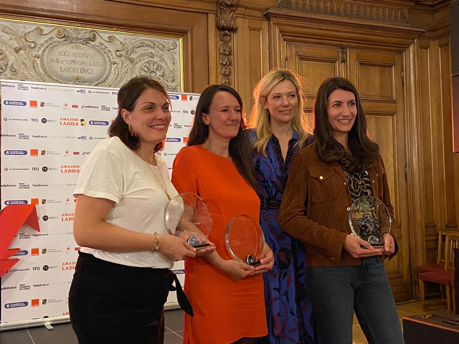 Lille : les Trophées «Amazing Ladies» récompensent l'entrepreneuriat dans la tech
