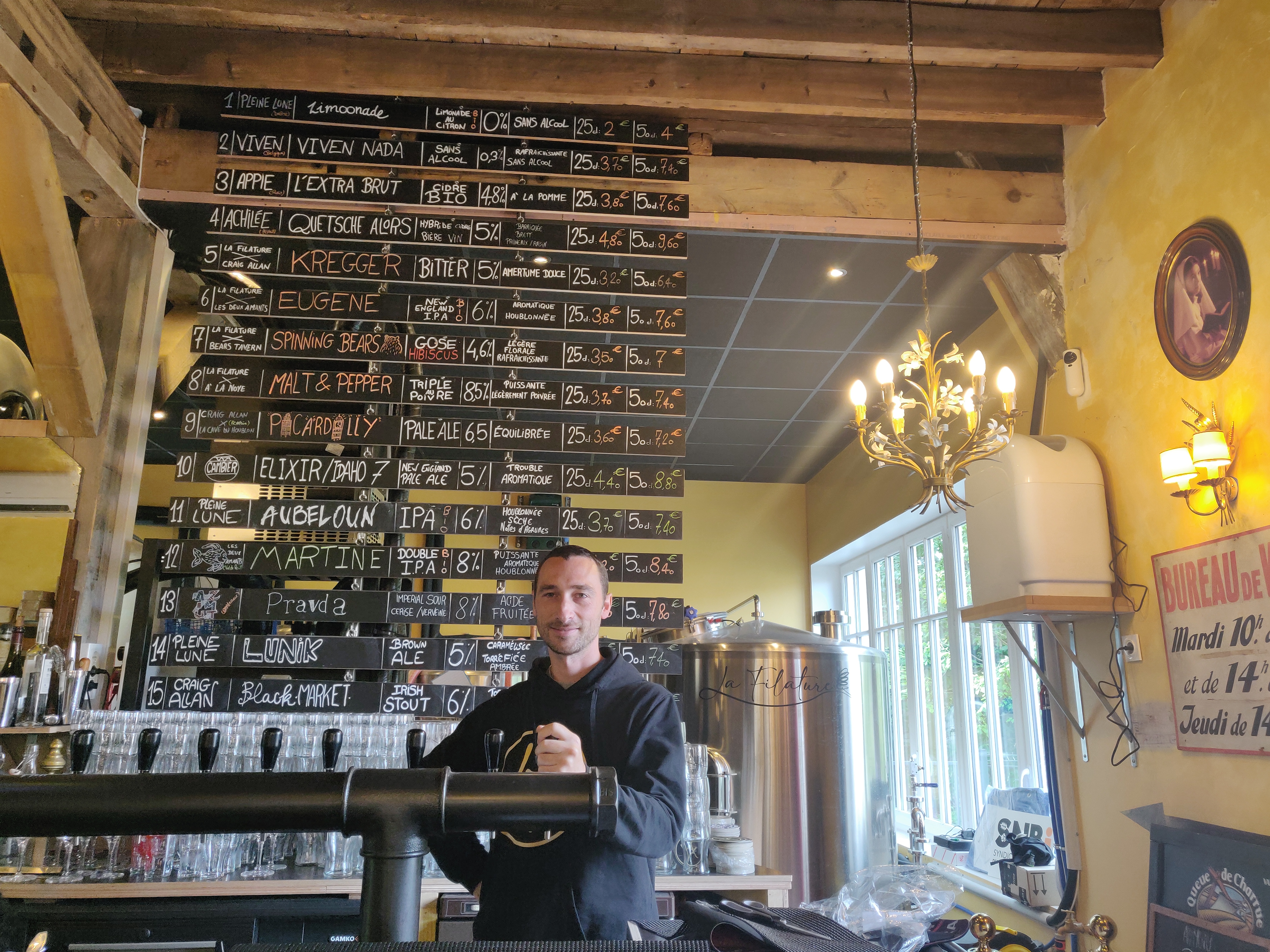 Amiens : friche Cosserat, le brewpub La Filature prend son envol
