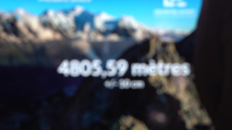 Le mont Blanc mesuré en baisse, pas de lien formel avec le climat