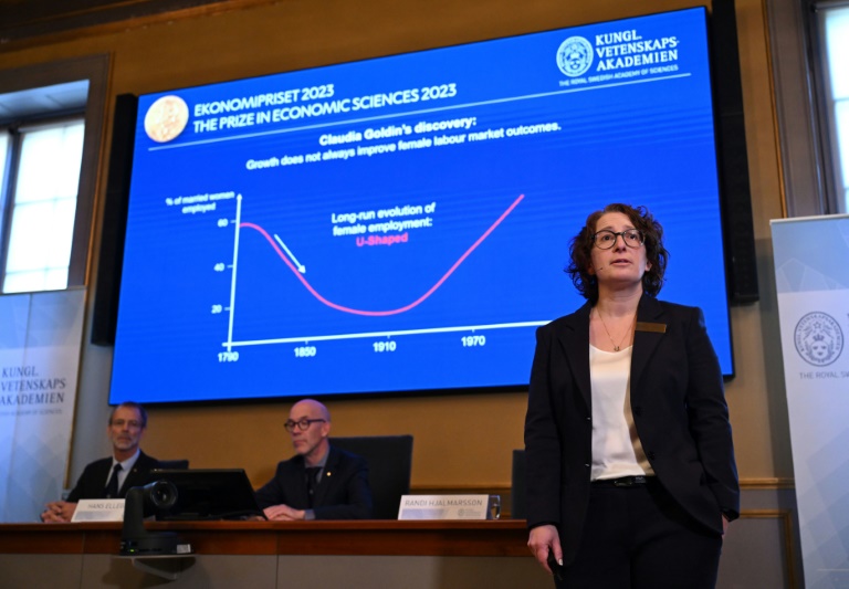 Le Nobel d'économie à l'Américaine Claudia Goldin, spécialiste de l'emploi des femmes