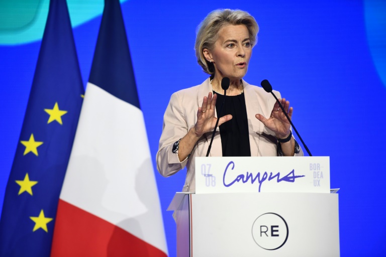 Chez Renaissance, von der Leyen condamne l'Azerbaïdjan et apporte le soutien de l'UE à l'Arménie