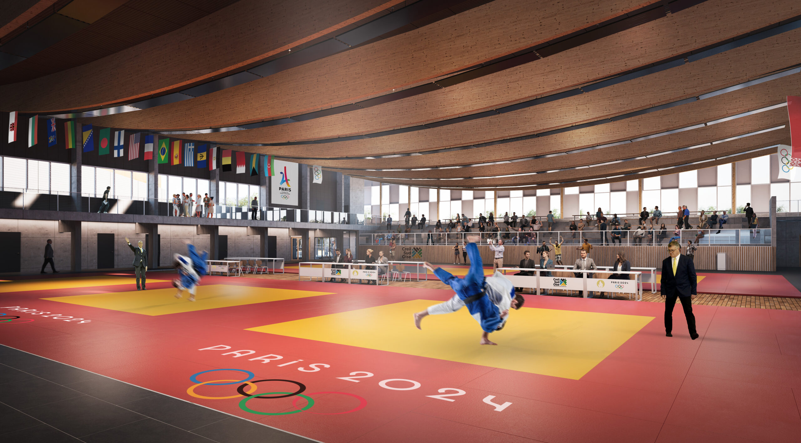 Nogent-sur-Oise : avec le Dojo Départemental, en route vers les JO 2024