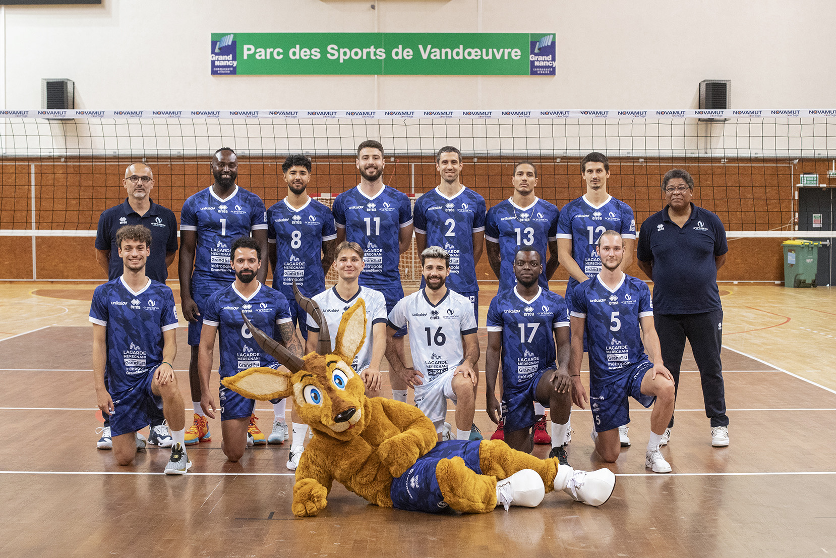 Grand Nancy Volleyball : un impala pour mascotte