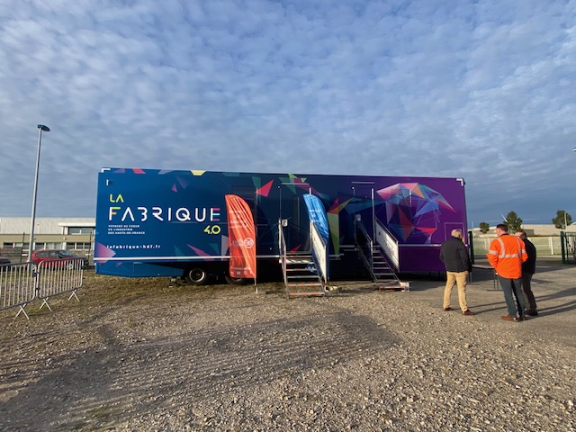 Saint-Quentin-Lamotte : la Fabrique 4.0 a fait halte sur le parc d’activités Bresle Maritime 