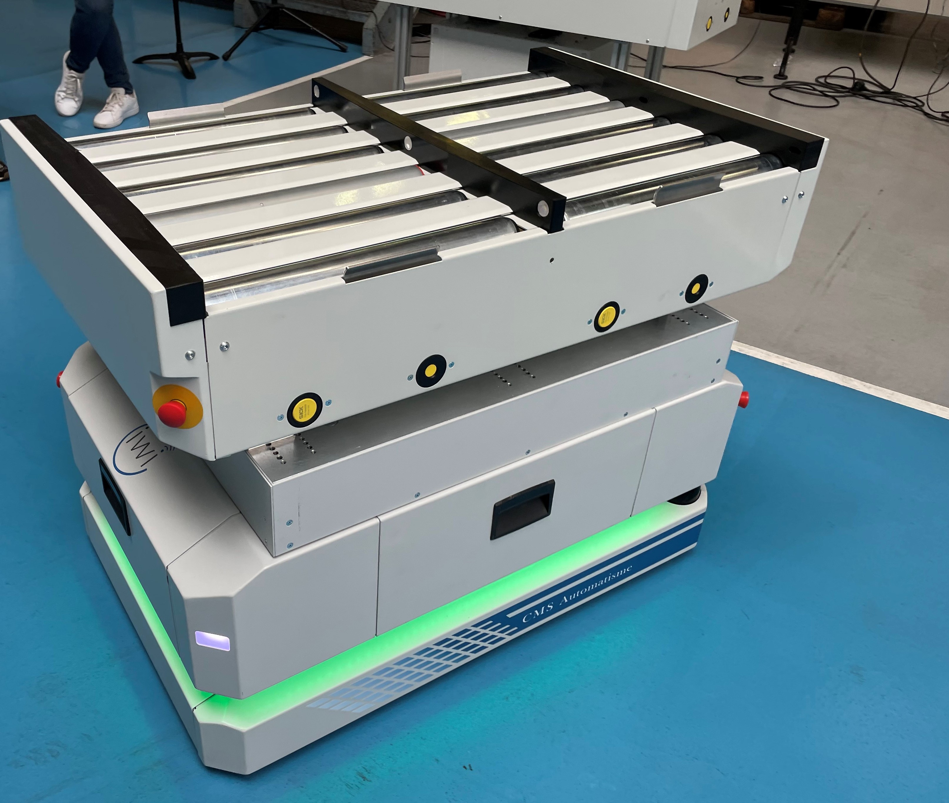 CMS Automatisme développe un robot autonome nouvelle génération