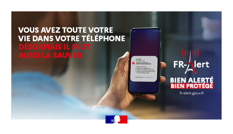 Déclenchement du dispositif FR-Alert le 17 octobre