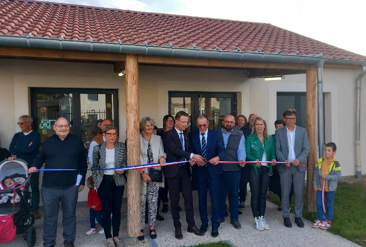 Inauguration d’une nouvelle crèche à Souilly