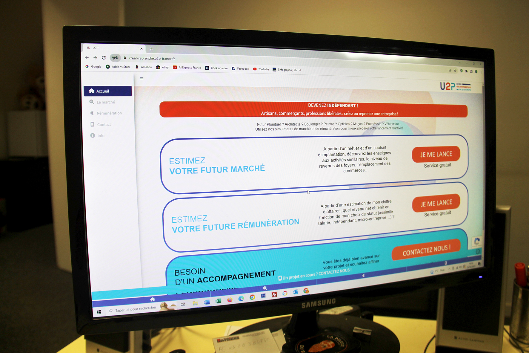 L’U2P lance sa plateforme pour créer ou reprendre une entreprise