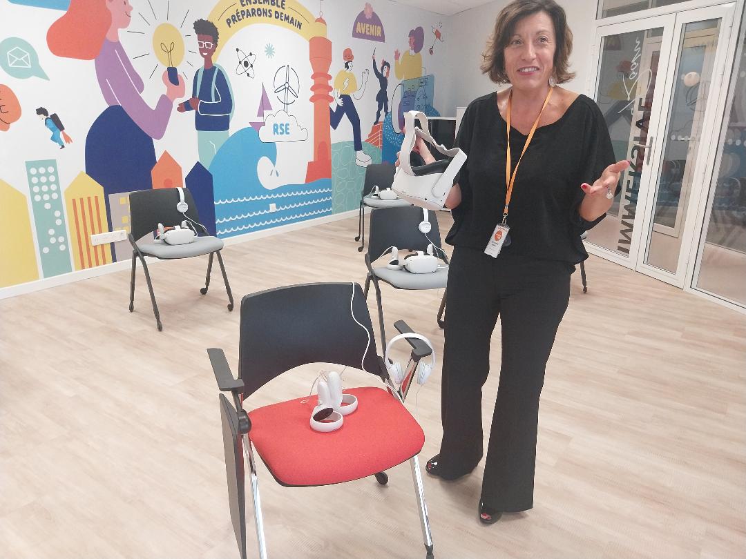 Une «immersive room» pour attirer vers les métiers de l’industrie en tension