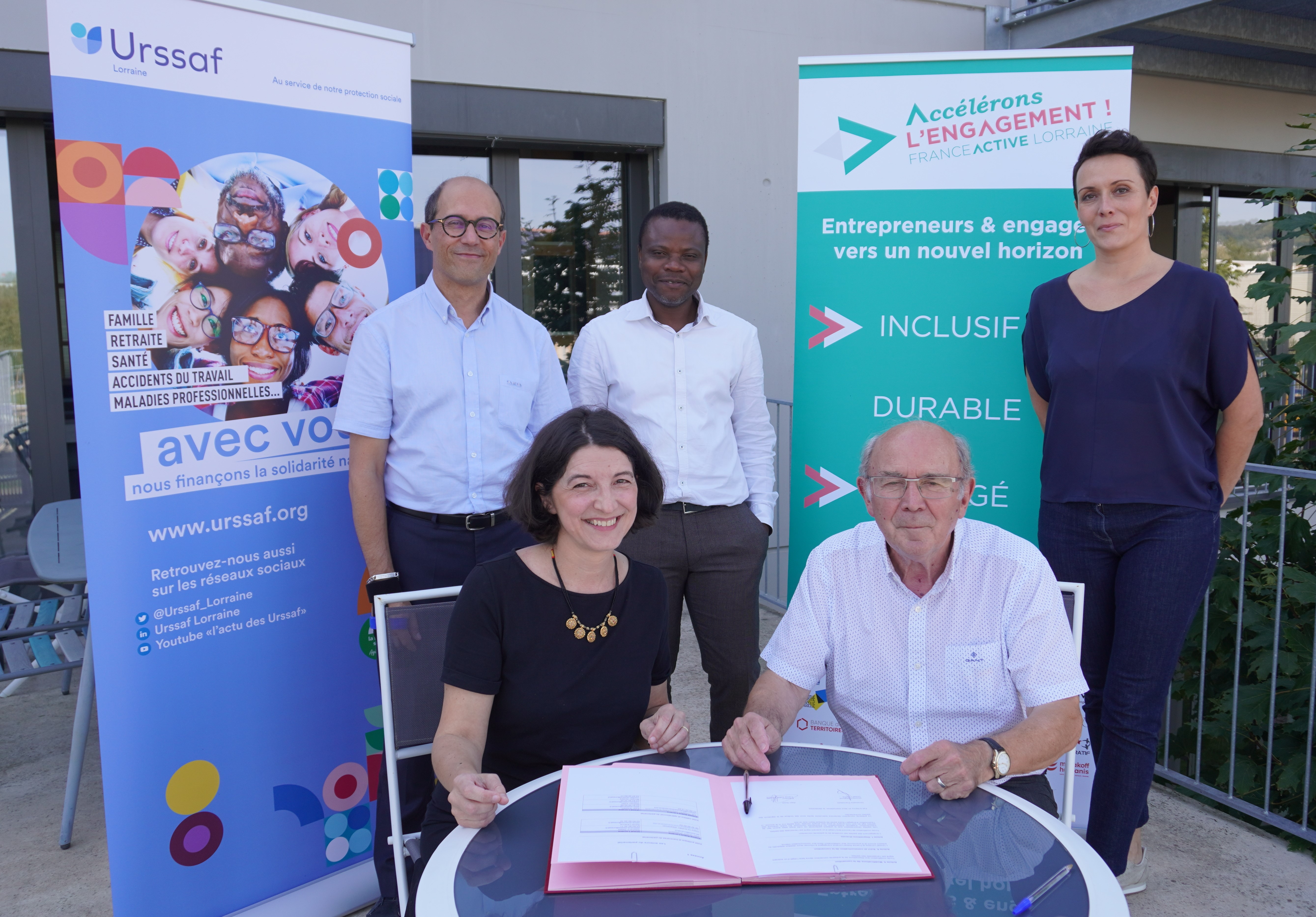 Convention Urssaf Lorraine-France Active Lorraine : levier pour les entrepreneurs locaux 