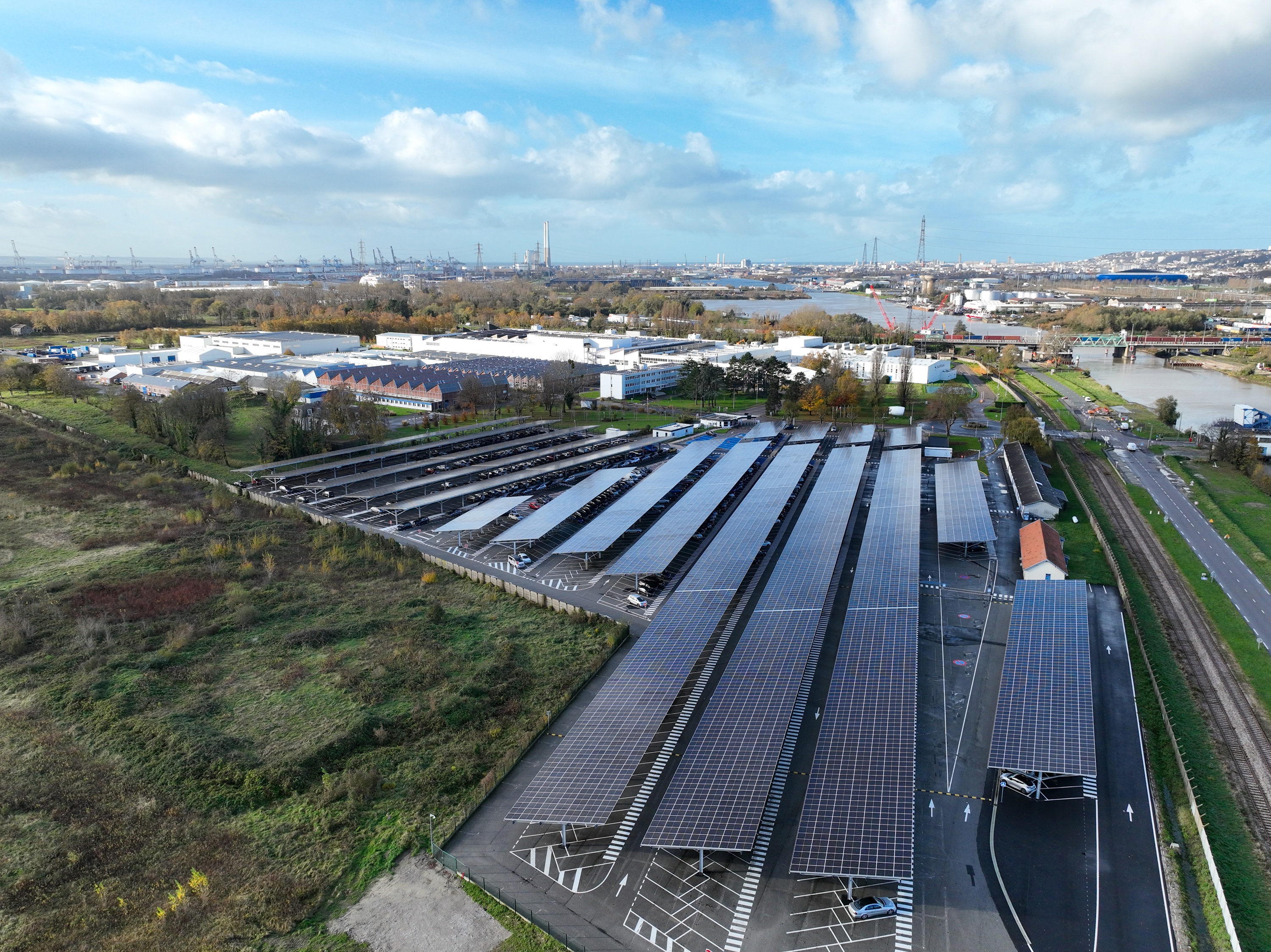  Gonfreville-L’Orcher : Safran Nacelles inaugure sa centrale photovoltaïque