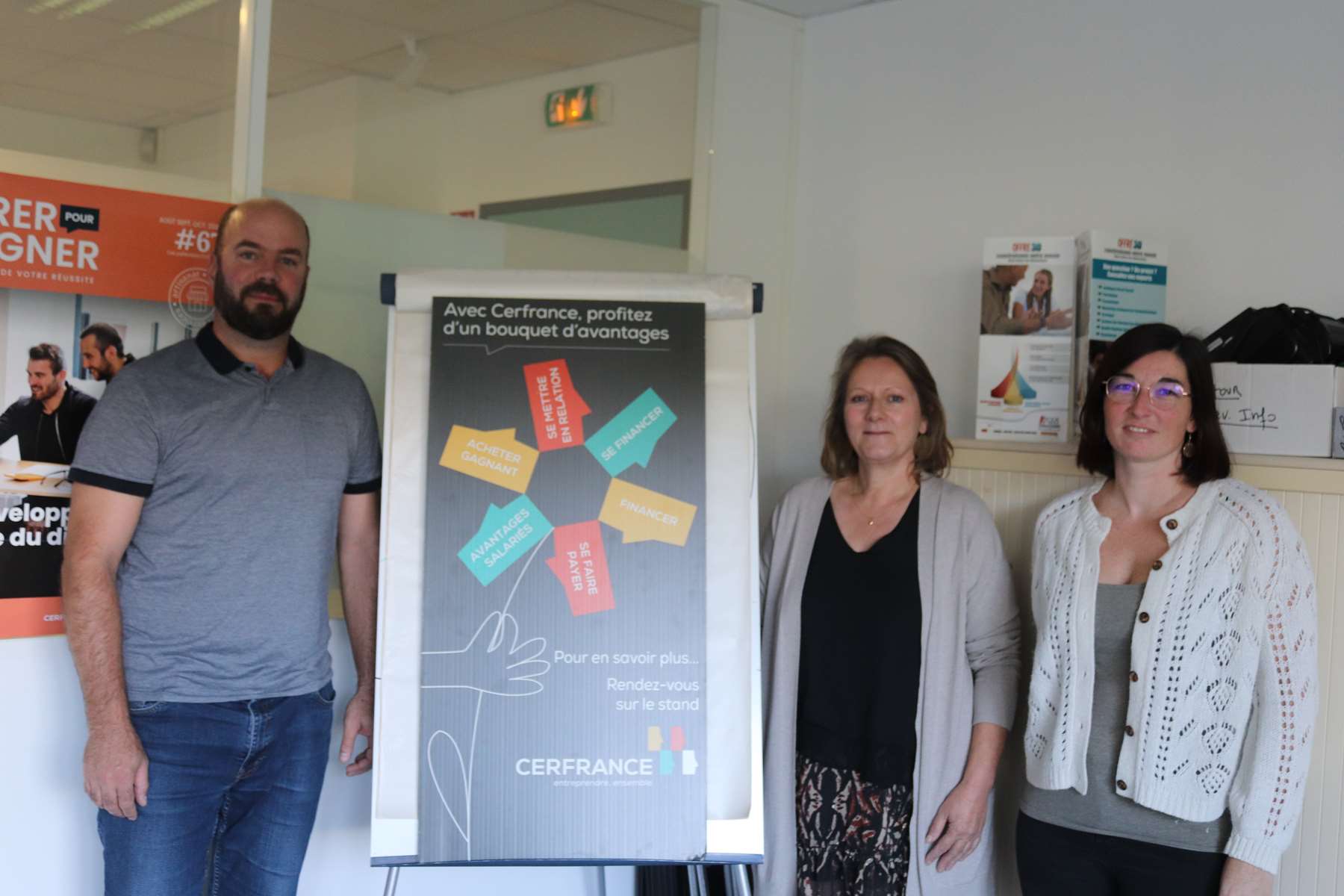 Cerfrance Picardie Nord de Seine aux côtés des dirigeants
