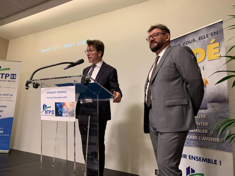 Assemblée générale de la Fédération BTP Meuse à Verdun.