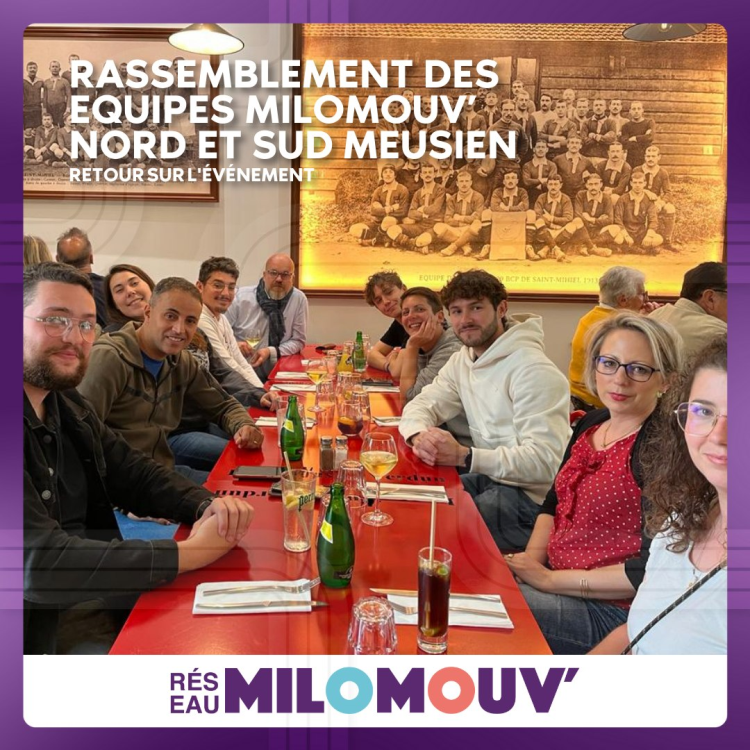 MiloMouv’  : rassemblement des équipes nord et sud meusien à Verdun.