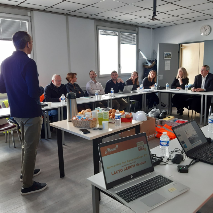 Meuse Attractivité : 11e Rencontre des Responsables RH accueillie chez Lacto Serum 