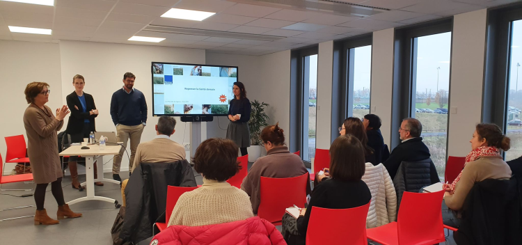 Le Groupe Henner présente son département médical au P’tit déj de l’agence Meuse Attractivité