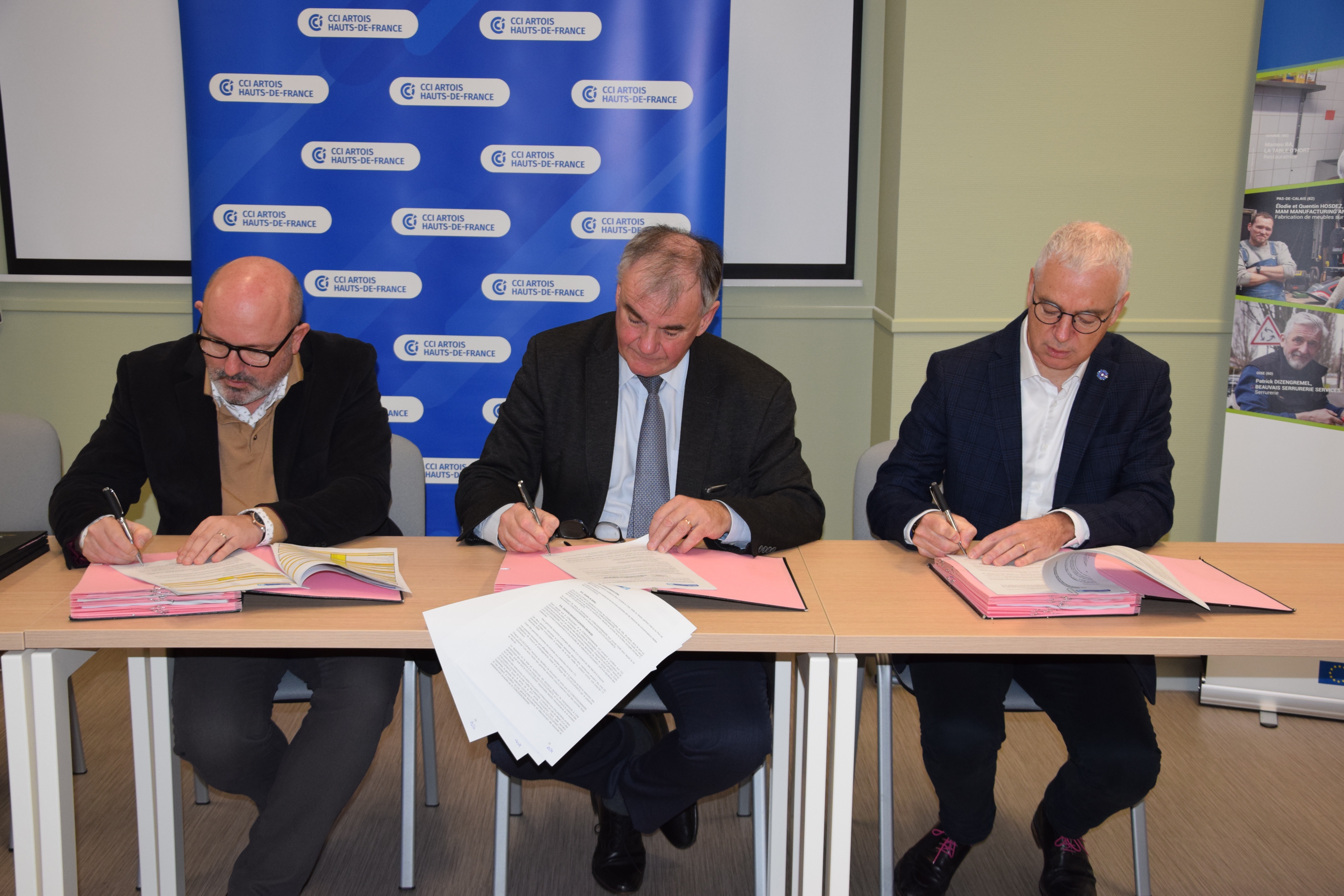 La CCI Artois officialise le partenariat entre NORIAP et TMF Operating