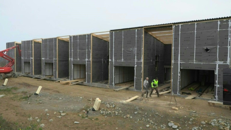 A Brest, des maisons en carton recyclé et 