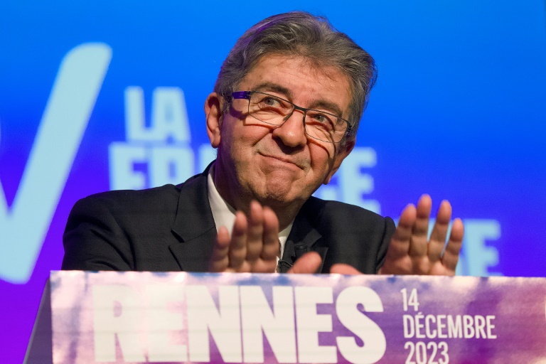 Rennes: Mélenchon souhaite des sanctions économiques contre Israël