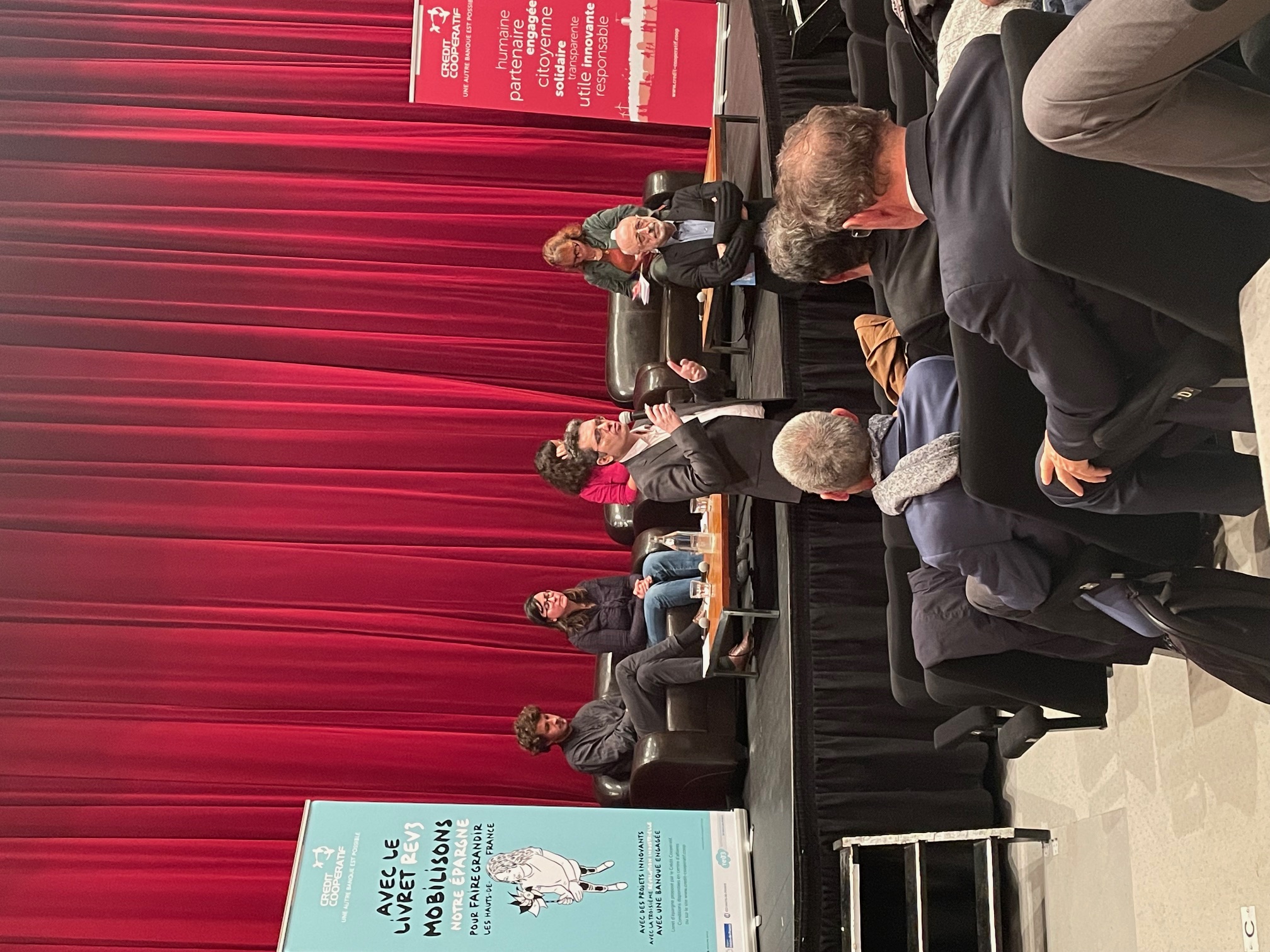 Amiens : table ronde du Crédit coopératif sur la transition écologique et les acteurs de la culture