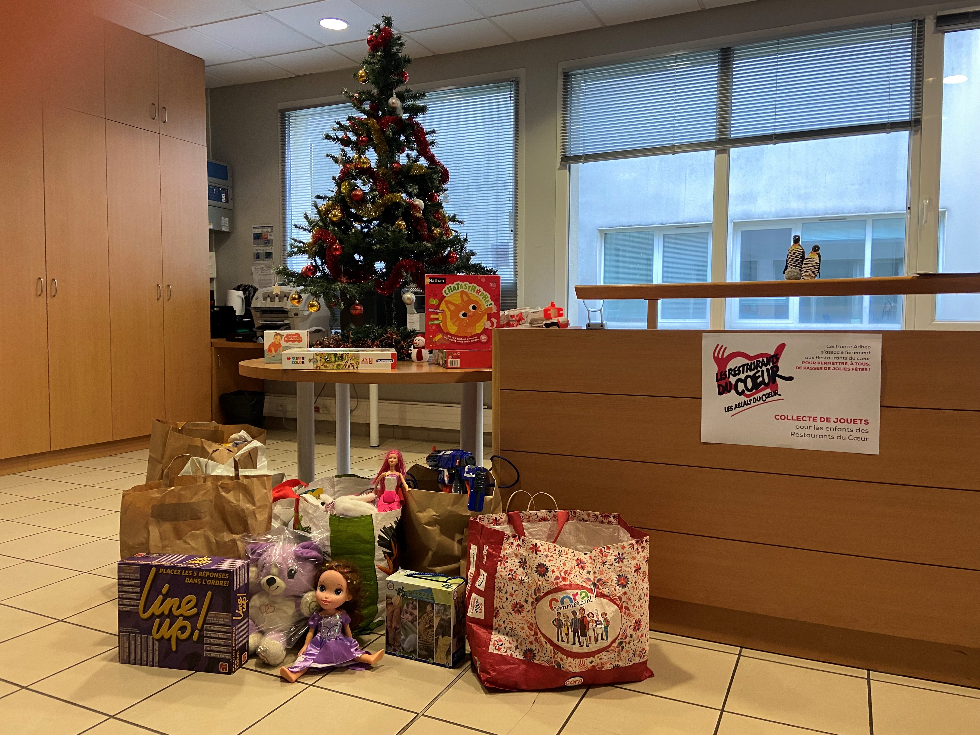 Cerfrance Adheo a joué au Père Noël 