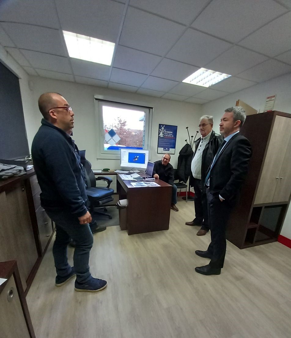 Le sous-préfet de Commercy en visite officielle à Laneuville-au-Rupt