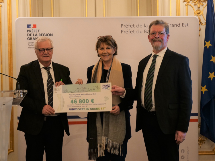 Josiane Chevalier, préfète de la Région Grand Est reçoit le président du PETR du Pays Barrois 