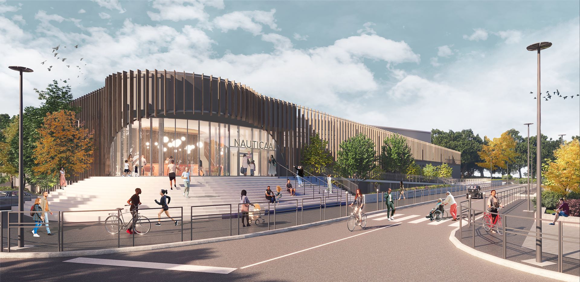 Réhabilitation et extension du centre aquatique Nauticaa de Liévin  