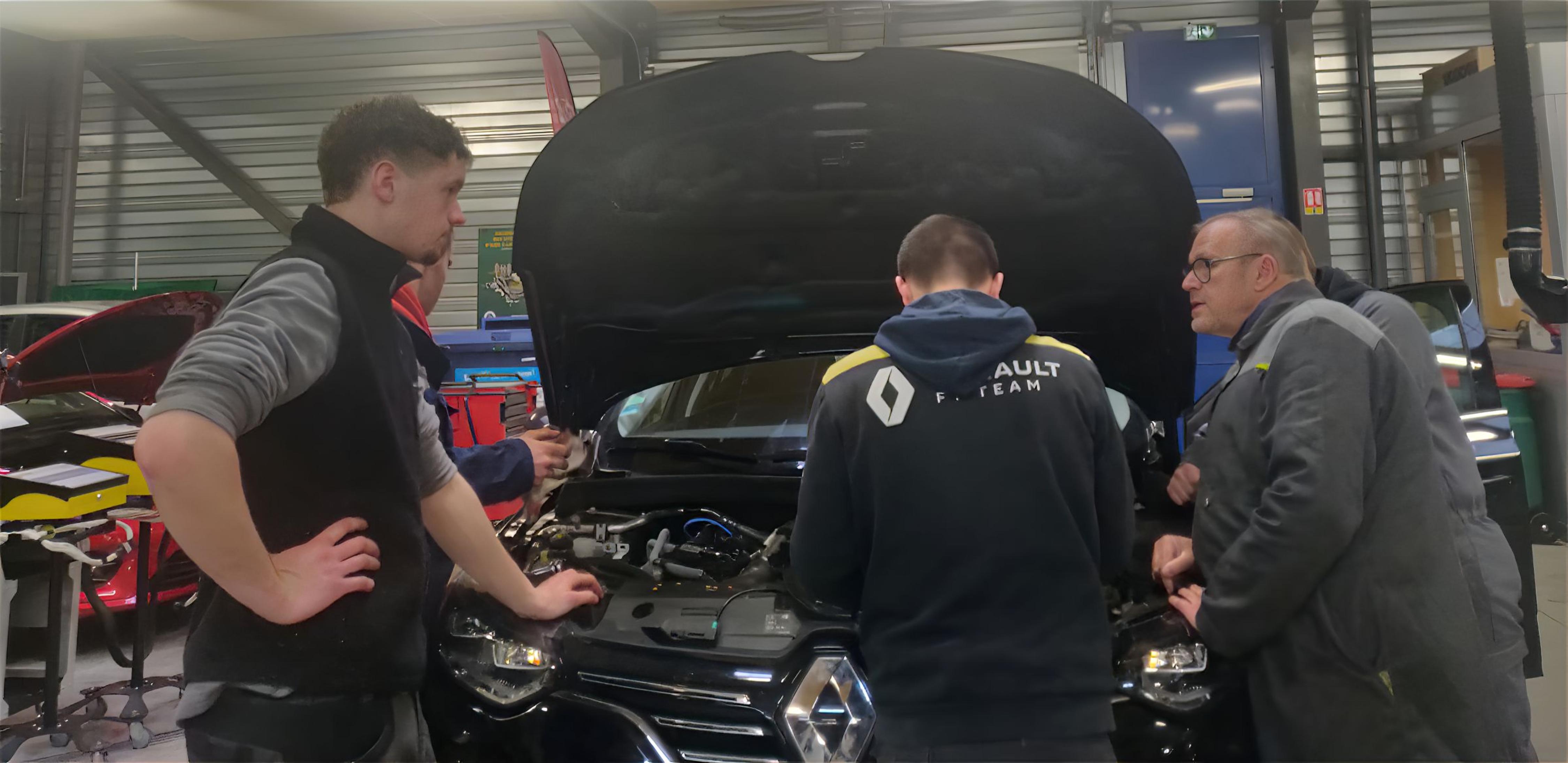 Découverte de la filière auto-moto à Amiens avec la CMA Hauts-de-France