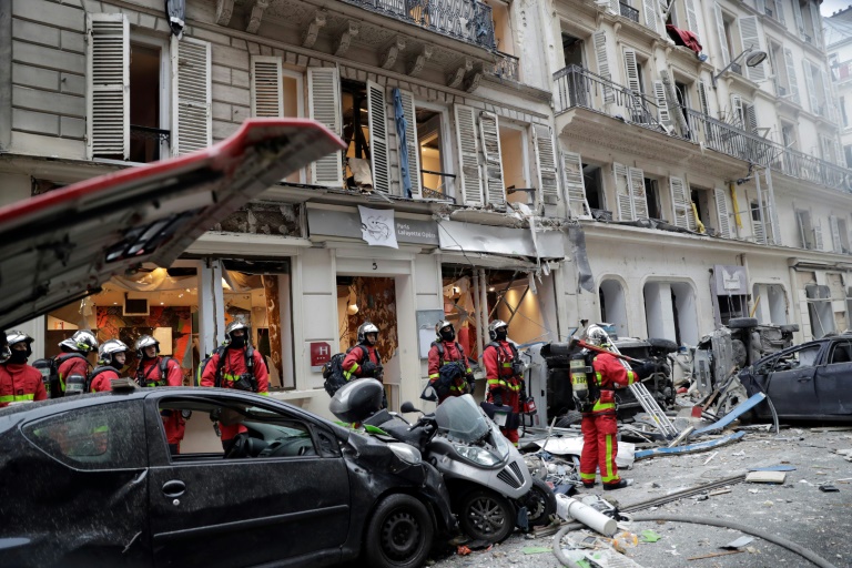 Les victimes de l'explosion rue de Trévise, en 2019, 
