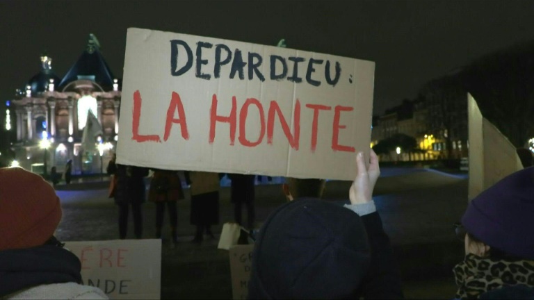 Affaire Depardieu : des rassemblements en France contre le 