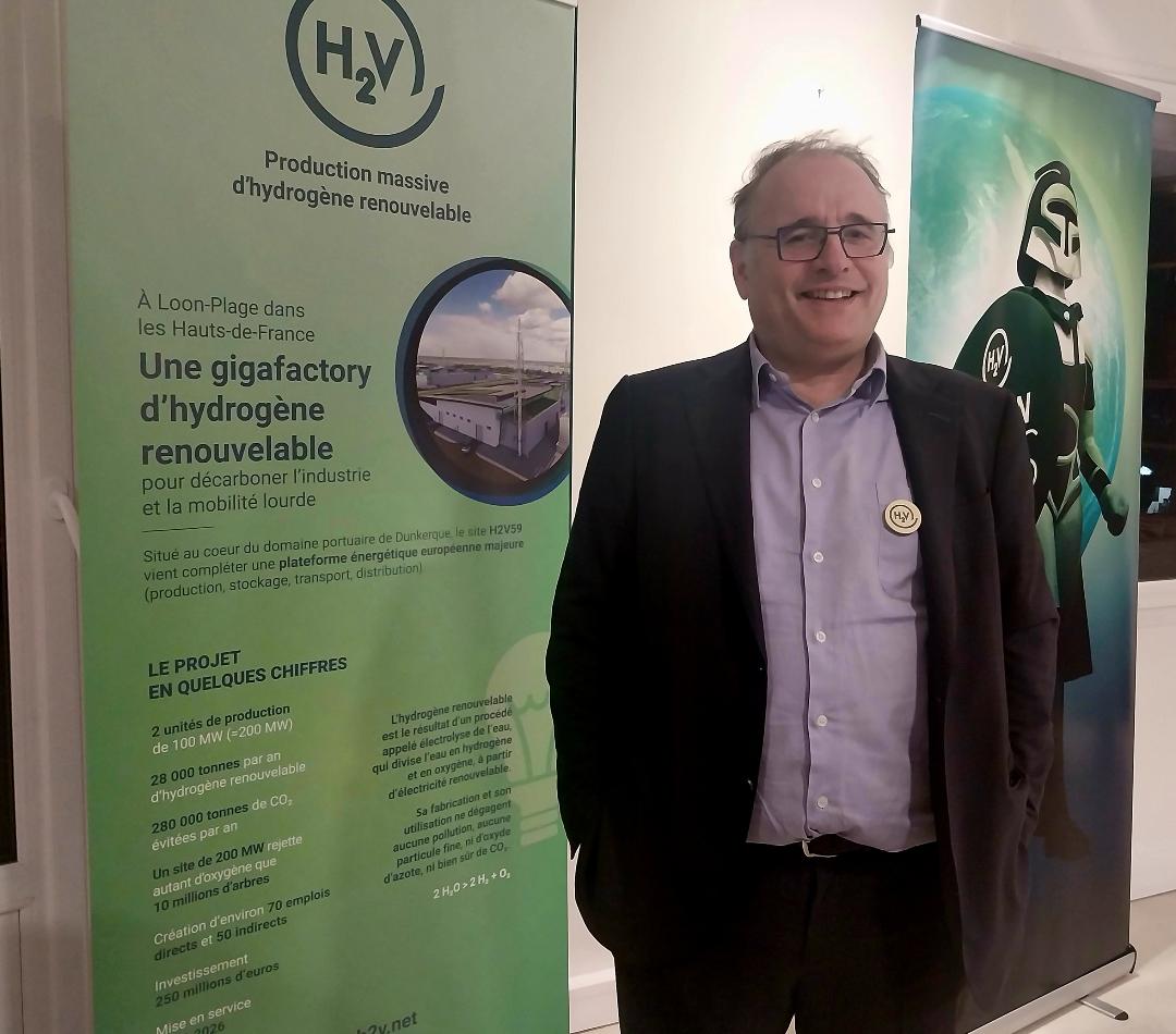 Dunkerque : H2V va implanter une unité de production d’hydrogène bas carbone