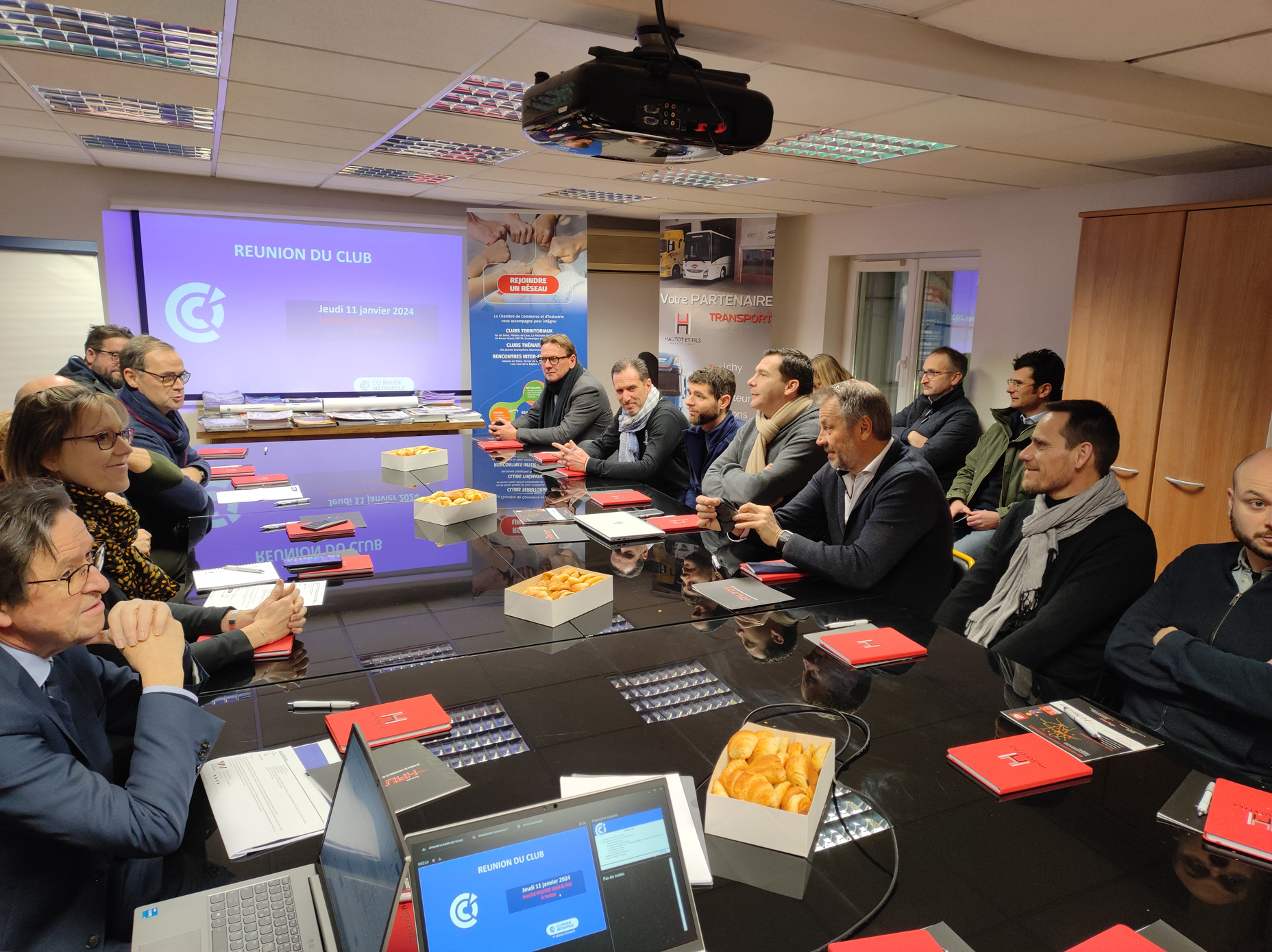 Lancement du club des entreprises d'Yvetot 