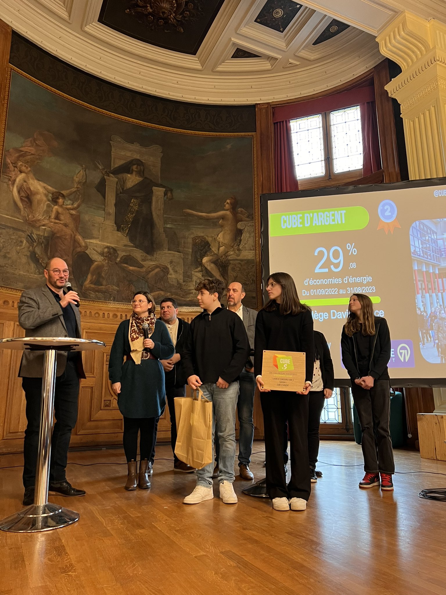 La 5e édition de CUBE.S : deux collèges de Saône-et-Loire distingués  