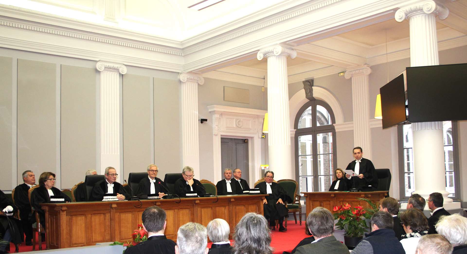 Audience solennelle de rentrée du TC d'Amiens