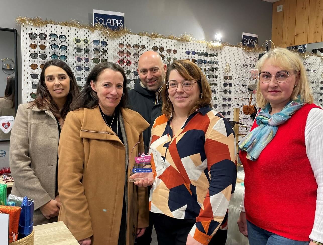 À Beauvais, le Comptoir de la Lunette décroche le label Qualité Commerce