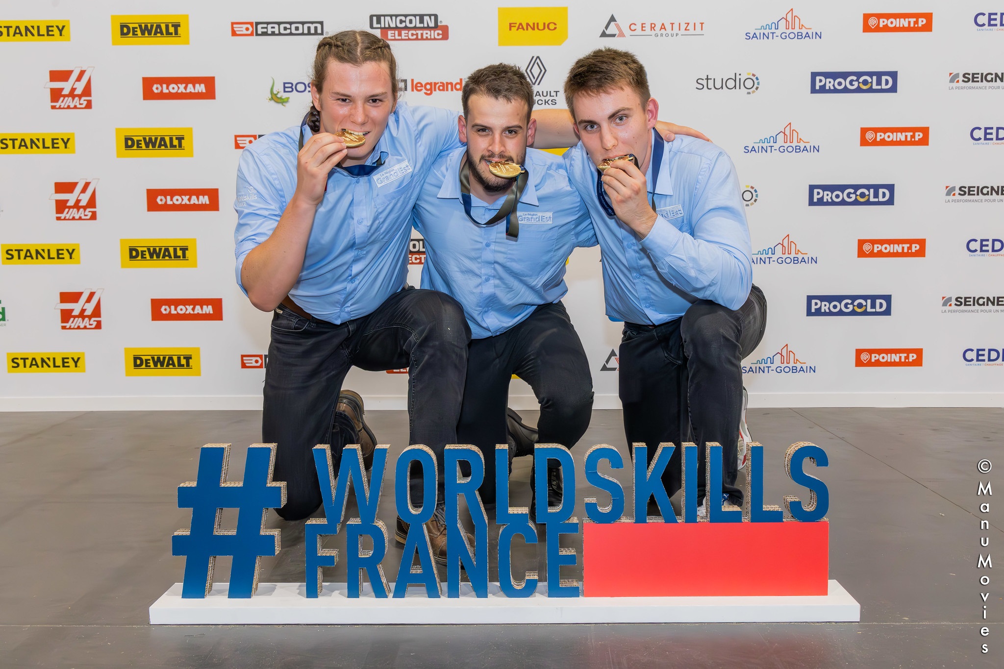 Dans la course aux mondiaux des métiers 