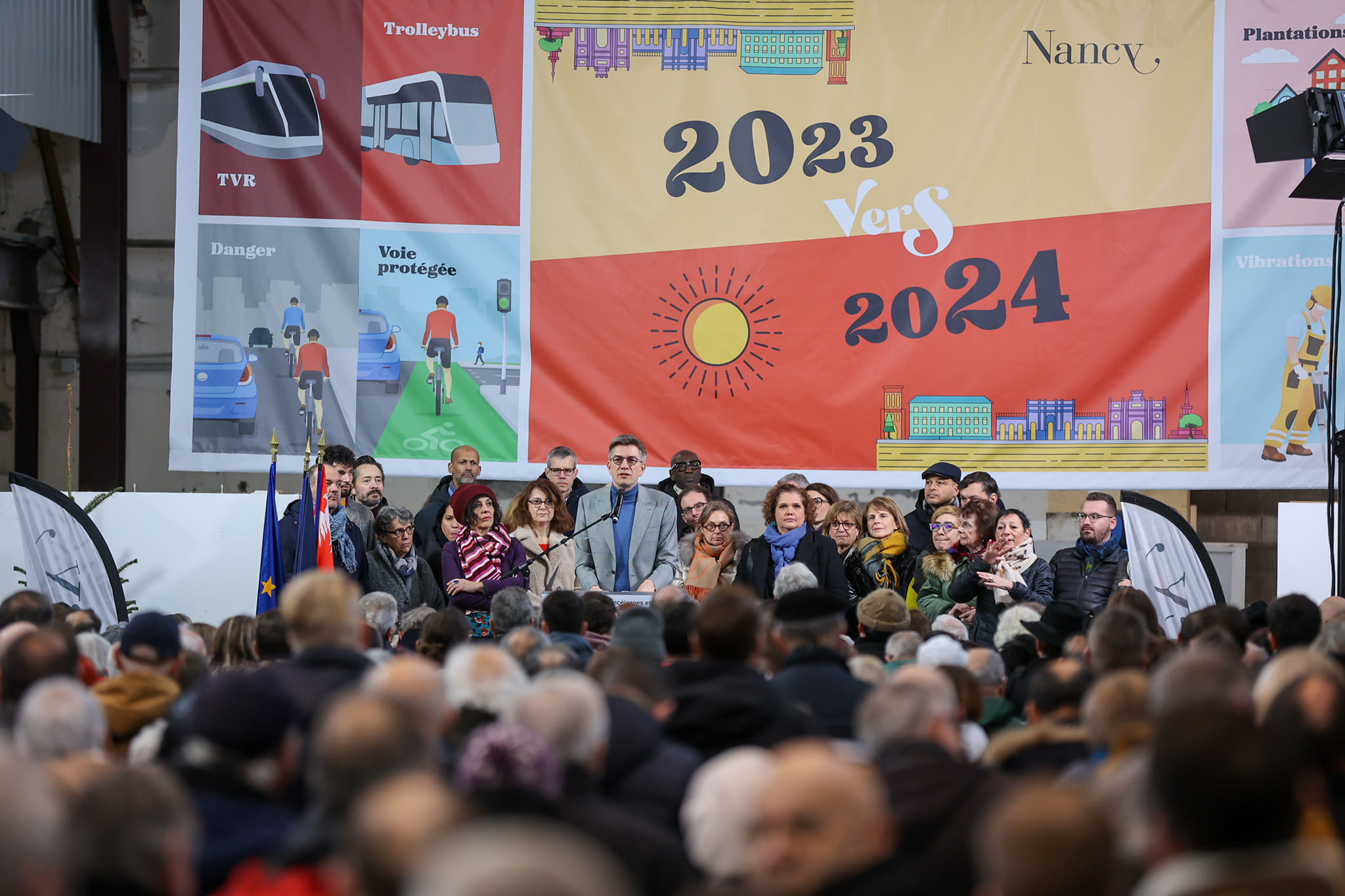 Des vœux en 4D à Nancy et dans le Grand Nancy 