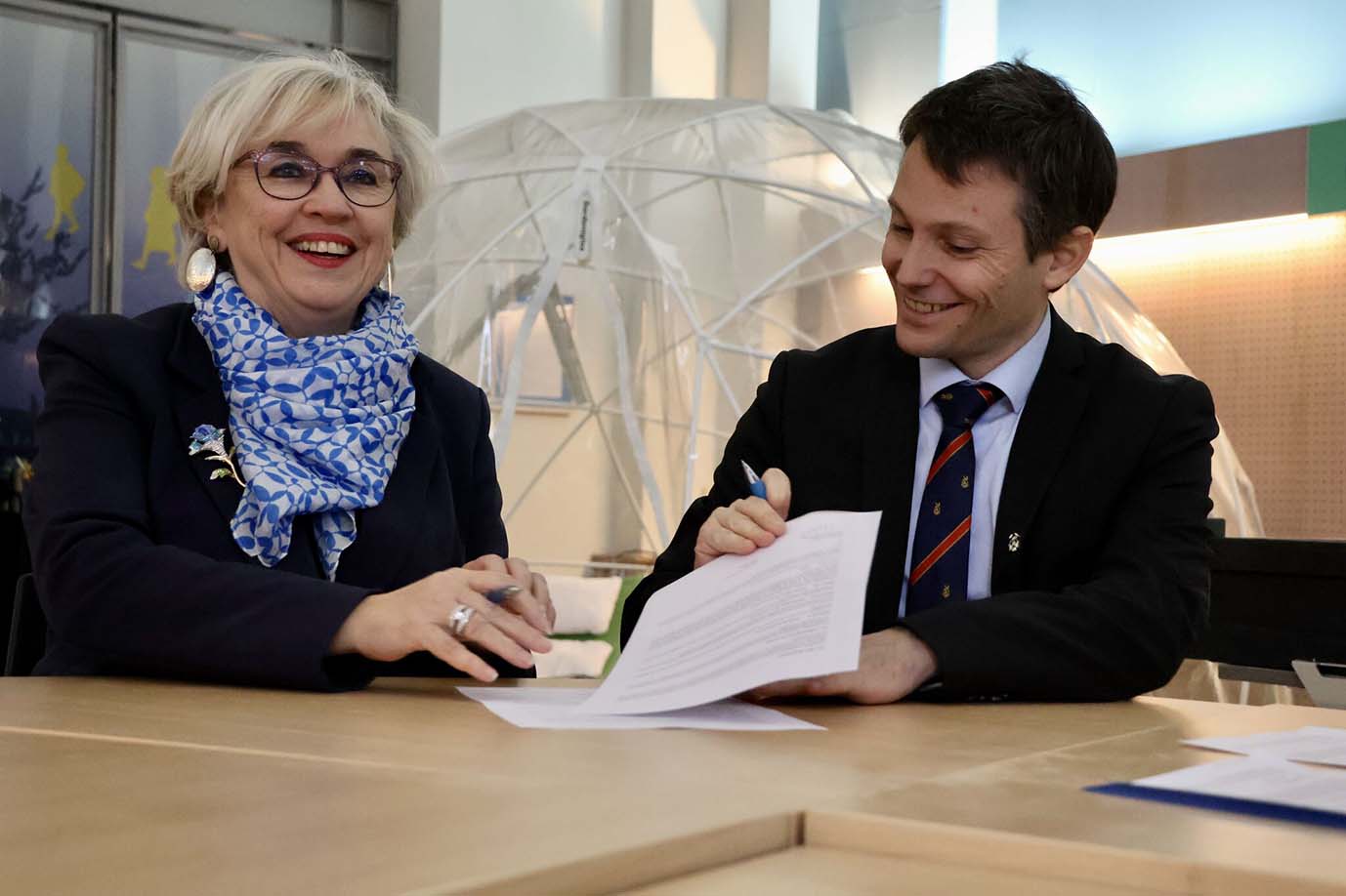 Mines Nancy avec l’association J-B Thiéry