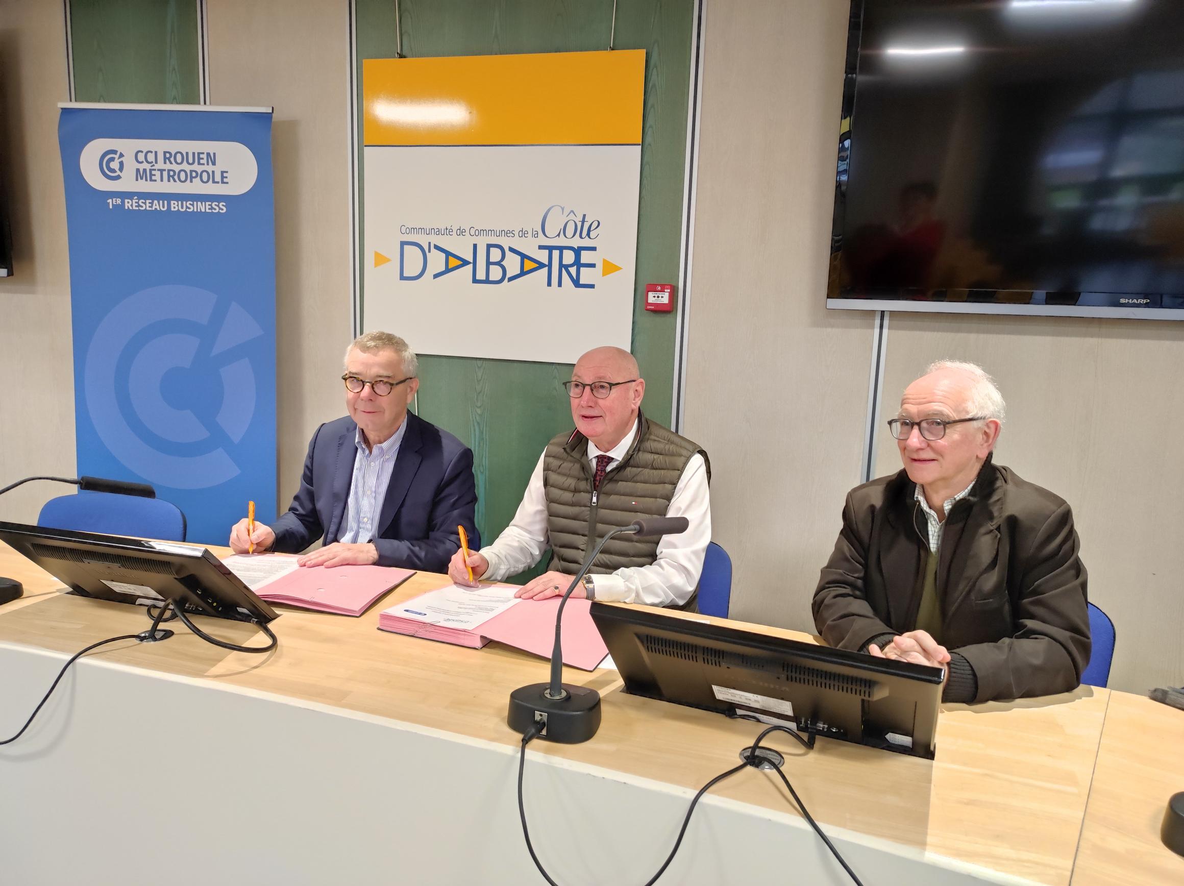  La CCI Rouen Métropole et la Communauté de communes de la Côte d’Albâtre unissent leurs forces